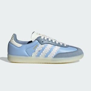 adidas Samba Ruffle Strips Clear Sky / Off White 7.5W
